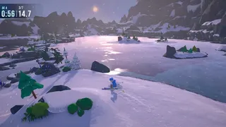Скриншот 1 к игре Lonely Mountains: Snow Riders