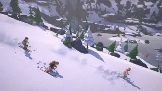 Скриншот 7 к игре Lonely Mountains: Snow Riders