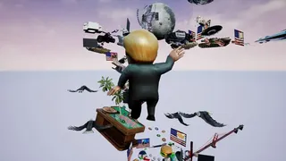 Скриншот 3 к игре ТОЛЬКО ВВЕРХ: ТРАМПА В ПРЕЗИДЕНТЫ