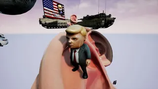 Скриншот 8 к игре ТОЛЬКО ВВЕРХ: ТРАМПА В ПРЕЗИДЕНТЫ