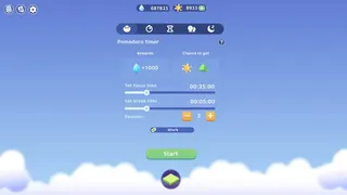 Скриншот 2 к игре Focus Plant: Pomodoro Timer Game