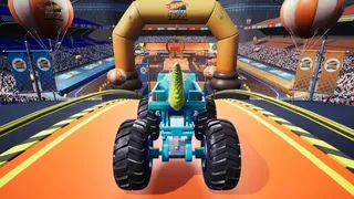 Скриншот 1 к игре Hot Wheels Monster Trucks: Stunt Mayhem