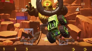 Скриншот 4 к игре Hot Wheels Monster Trucks: Stunt Mayhem