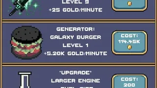 Скриншот 1 к игре Idle Space Force: Retro Clicker