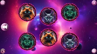 Скриншот 2 к игре Space Memory: Cats