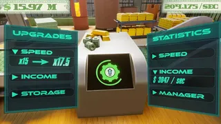 Скриншот 4 к игре Фабрика печати денег 3D магнат💸 / Money Print Factory 3D Tycoon💸