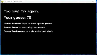 Скриншот 2 к игре Mini Game：Guess numbers