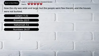 Скриншот 3 к игре Bible Verse Challenge