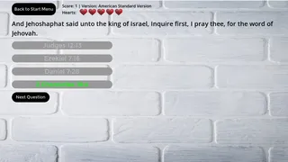 Скриншот 4 к игре Bible Verse Challenge