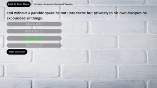 Скриншот 5 к игре Bible Verse Challenge