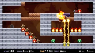 Скриншот 1 к игре Crash Puzzle Hammer-San