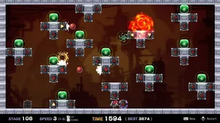 Скриншот 4 к игре Crash Puzzle Hammer-San
