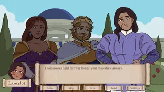 Скриншот 2 к игре Camelot Crush: A Round Table Dating Sim
