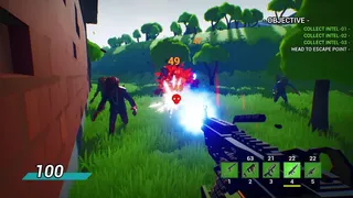 Скриншот 1 к игре Escape From Infection Zone