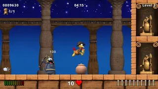 Скриншот 2 к игре Moorhuhn Jump and Run 'Traps and Treasures 3'