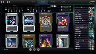 Скриншот 2 к игре Xalos: Collectible Card Game