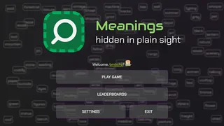 Скриншот 1 к игре Meanings hidden in plain sight