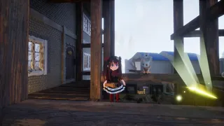 Скриншот 2 к игре 幽霊屋敷と猫の家