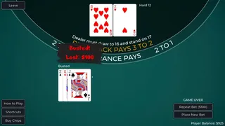 Скриншот 7 к игре Player vs. Dealer Blackjack
