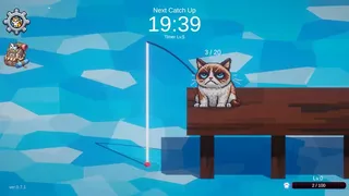 Скриншот 1 к игре Cats Fishing for Cats