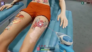 Скриншот 7 к игре Tattoo Removal Simulator