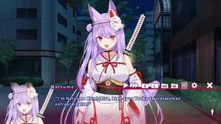 Скриншот 3 к игре なつめ繚乱 -ハイスペ脳筋妖狐の恋愛奇譚-