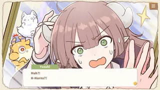 Скриншот 1 к игре MONPIC -小さなドラゴンと竜化の少女-