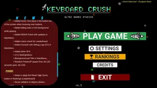 Скриншот 1 к игре Keyboard Crush