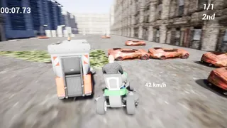 Скриншот 1 к игре Lawnmower Game Racing 2: Drunken