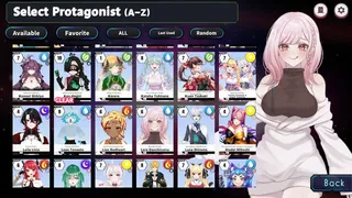 Скриншот 2 к игре ぶいちゅ～バトル登録者数じゃない！力で決める！