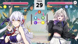 Скриншот 4 к игре ぶいちゅ～バトル登録者数じゃない！力で決める！