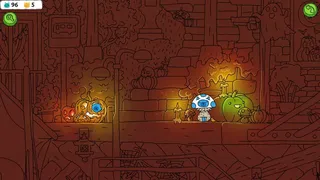 Скриншот 1 к игре Hidden Capybaras with Orange and Pumpkins: Spooky Halloween Edition