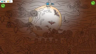 Скриншот 2 к игре Hidden Capybaras with Orange and Pumpkins: Spooky Halloween Edition
