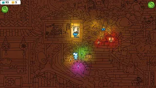 Скриншот 4 к игре Hidden Capybaras with Orange and Pumpkins: Spooky Halloween Edition