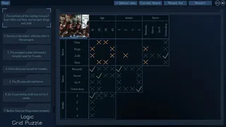 Скриншот 3 к игре Logic Grid Puzzle