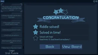 Скриншот 4 к игре Logic Grid Puzzle