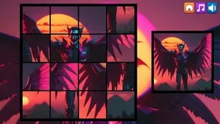 Скриншот 1 к игре OG Puzzlers: Synthwave Vampires