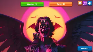Скриншот 1 к игре OG Memory: Synthwave Vampires