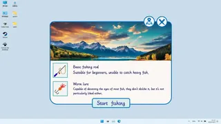 Скриншот 4 к игре Fishing On My Desktop