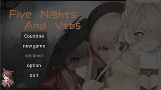 Скриншот 1 к игре Five Nights And VTBs管人痴的五夜后宫