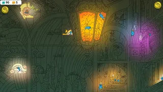 Скриншот 1 к игре Hidden Capybaras with Orange in the Whimsical Library