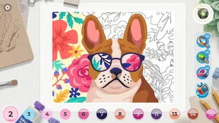 Скриншот 3 к игре Gallery: Coloring book & decor
