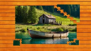 Скриншот 1 к игре Timber Trails Alpine Puzzle