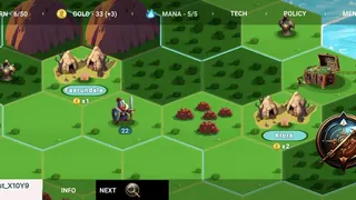 Скриншот 1 к игре Magic And Dragons : 4X Battle
