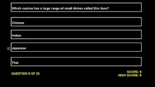 Скриншот 2 к игре Quiz & Learn: Food & Drink