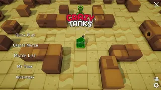 Скриншот 1 к игре Crazy Tanks