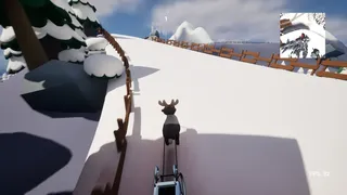 Скриншот 1 к игре Reindeer Racing