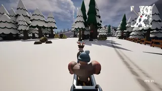 Скриншот 2 к игре Reindeer Racing
