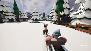 Скриншот 4 к игре Reindeer Racing