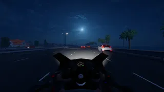 Скриншот 4 к игре Motorcycle Night Ride